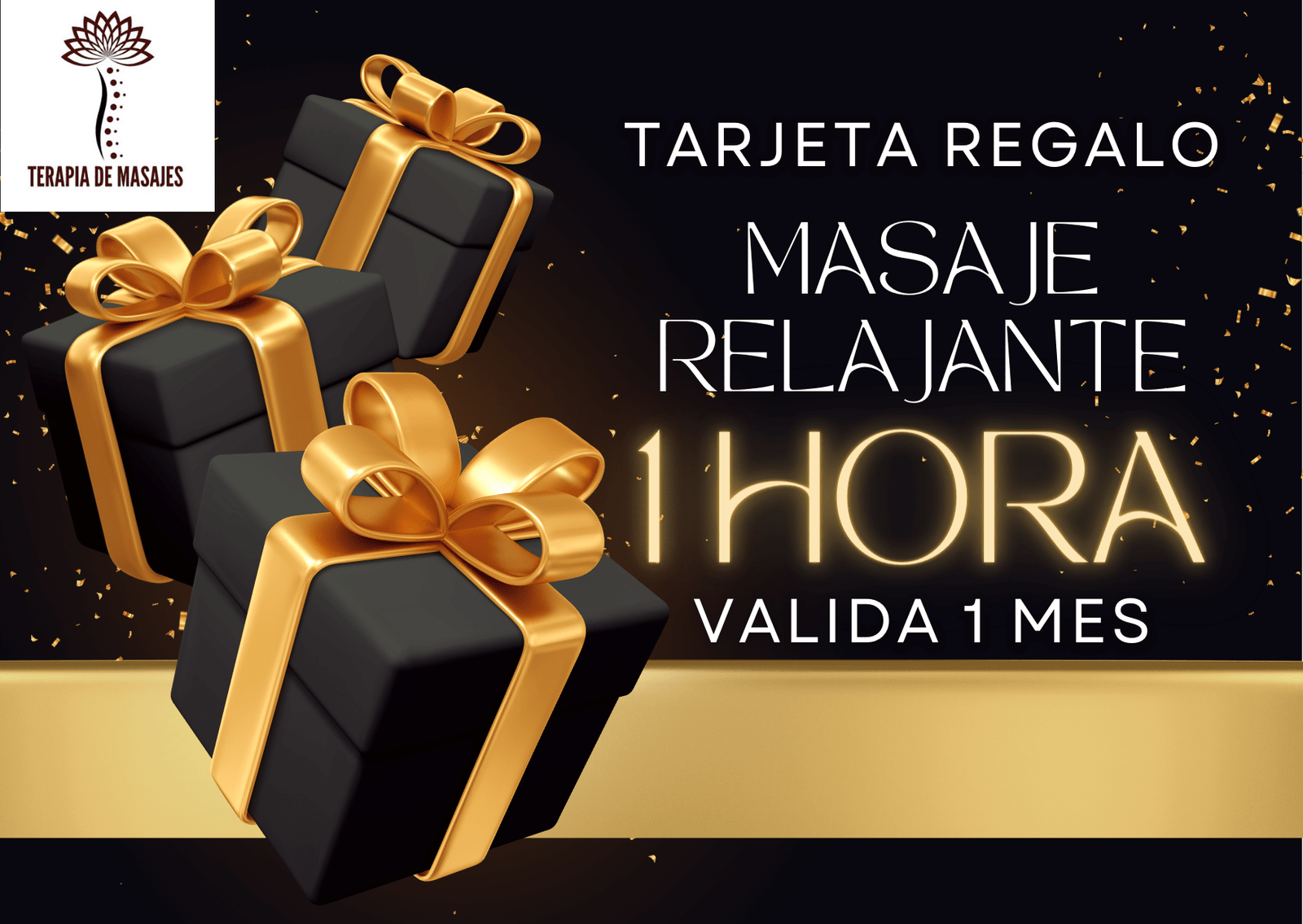 tarjeta regalo terapia de masajes Reserva